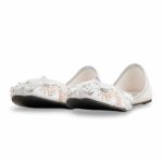White Fancy Khussa EC8566 - View 3