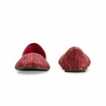 Maroon Casual Khussa EC8574 - View 4