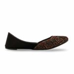 Black Casual Khussa EC8576 - View 2