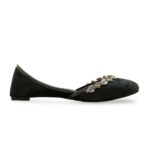Black Fancy Khussa EC8577 - View 2