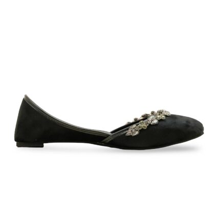 Black Fancy Khussa EC8577 - View 2