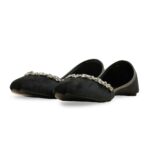 Black Fancy Khussa EC8577 - View 3