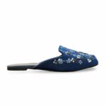 Blue Fancy Back Open Khussa EC8584 - View 3