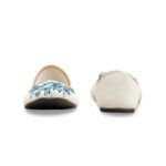 White Fancy Khussa EC8585 - View 4
