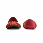 Red Ethnic Khussa EC8586 - View 4