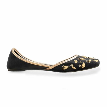 Black Formal Khussa EC8587 - View 2