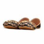 Black Fancy Khussa For Ladies EC8593 - View 4