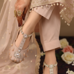 Pink Fancy Khussa For Ladies EC8599 - View 1