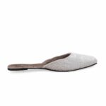 Grey Ethnic Back Open Khussa EC8602 - View 2