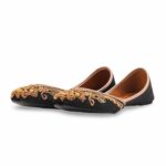 Black Fancy Khussa For Ladies EC8604 - View 4