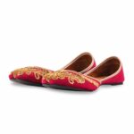 Maroon Fancy Khussa For Ladies EC8604 - View 4