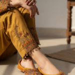 Mustard Fancy Women Khussa EC8607 - View 1