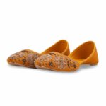 Mustard Fancy Women Khussa EC8607 - View 4