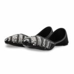Black Fancy Women Khussa EC8608 - View 3