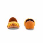 Mustard Fancy Khussa For Ladies EC8617 - View 4