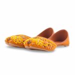 Mustard Fancy Khussa For Ladies EC8617 - View 3