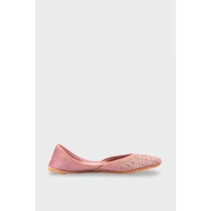 Pink Ethnic Khussa EC8629 - View 2