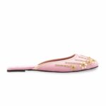 Pink Fancy Back Open Khussa EC8631 - View 4