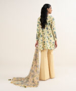Embroidered Unstitched Ensemble - View 4