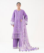 Unstitched 3-Piece Ensemble - View 2