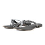 Black Fancy Chappal FN0736 - View 3