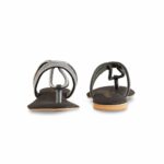 Black Fancy Chappal For Women FN0788 - View 5