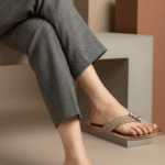 Grey Fancy Chappal FN0799 - View 1