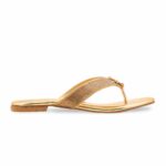 Golden Fancy Chappal FN0799 - View 2