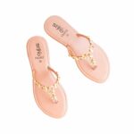 Pink Fancy Chappal FN0802 - View 5