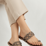 Grey Fancy Chappal FN0804 - View 1