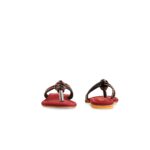 Maroon Fancy Chappal FN0808 - View 4
