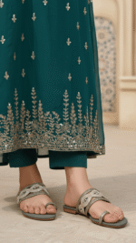 Grey Fancy Women Chappal FN0810 - View 1