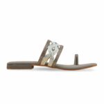 Grey Fancy Women Chappal FN0810 - View 2