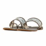 Grey Fancy Women Chappal FN0810 - View 3