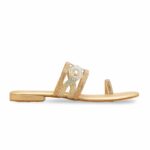 Golden Fancy Women Chappal FN0810 - View 2