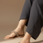 Golden Fancy Chappal FN0811 - View 1