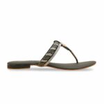 Black Fancy Chappal FN0811 - View 2