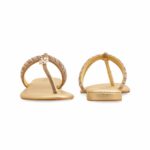 Golden Fancy Chappal FN0811 - View 4