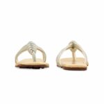 Golden Fancy Chappal For Women FN0814 - View 4