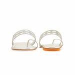 Silver Fancy Chappal For Women FN0816 - View 4