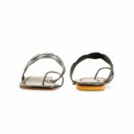 Black Fancy Chappal FN0817 - View 4