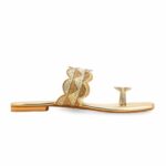 Golden Fancy Chappal FN0817 - View 2