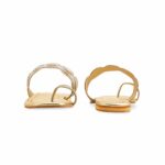 Golden Fancy Chappal FN0817 - View 4