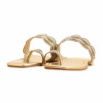 Golden Fancy Chappal FN0817 - View 3