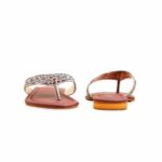 Maroon Fancy Chappal FN0820 - View 4