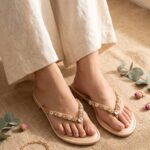 Golden Fancy Women Chappal FN0822 - View 1