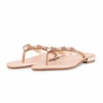 Golden Fancy Women Chappal FN0822 - View 4