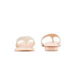 Golden Fancy Chappal For Women FN0832 - View 4