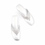 Silver Fancy Chappal For Women FN0832 - View 5