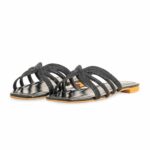 Black Fancy Slipper FN7901 - View 3
